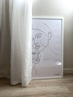 The Face Art Poster