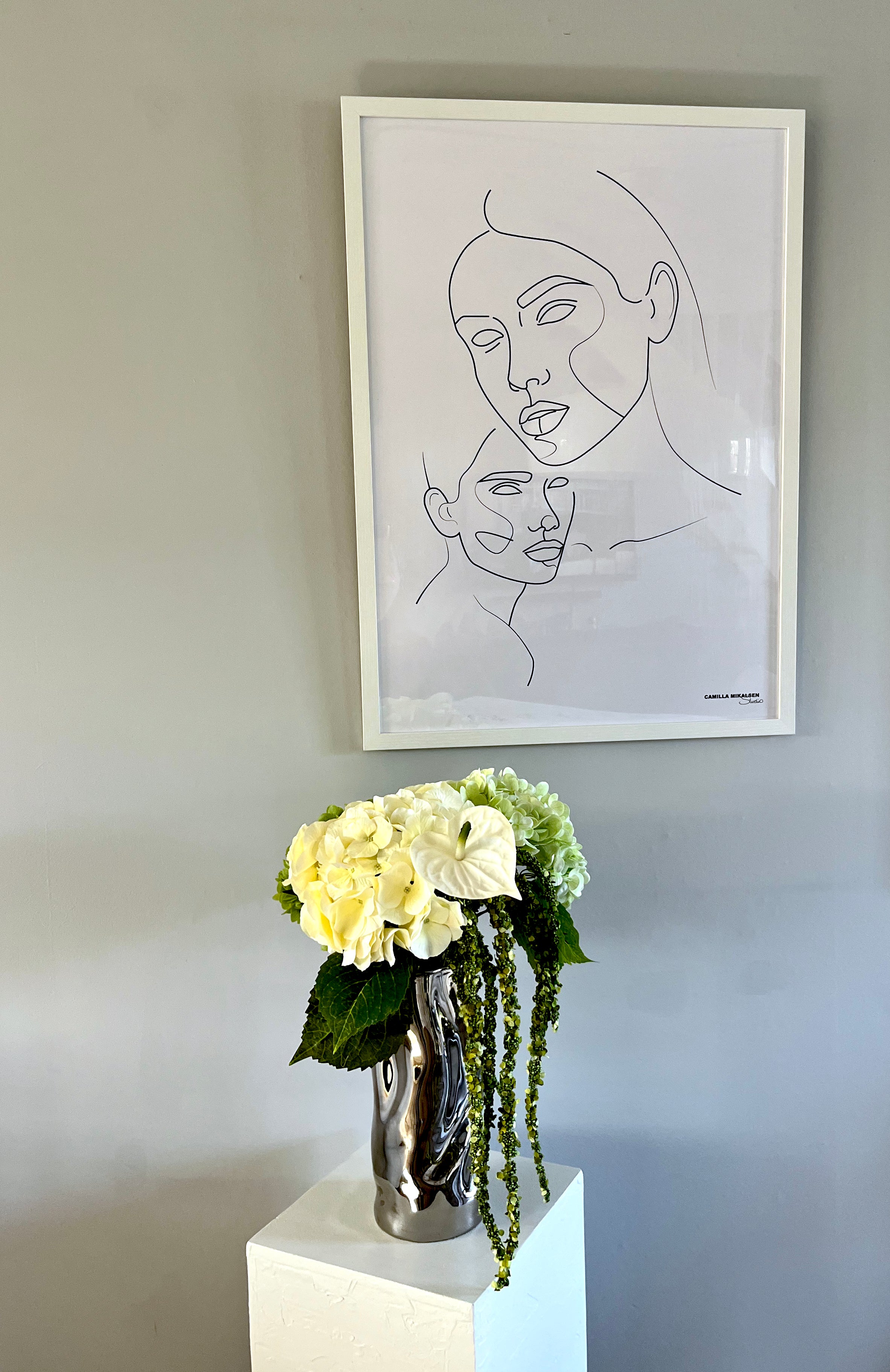 The Face Art Poster