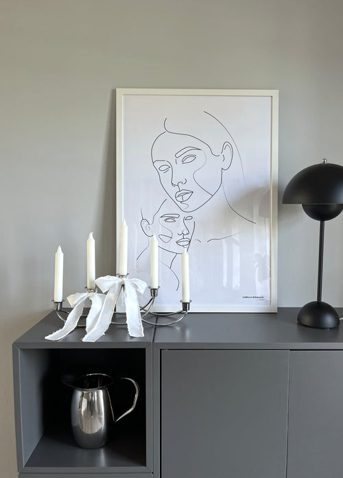 The Face Art Poster