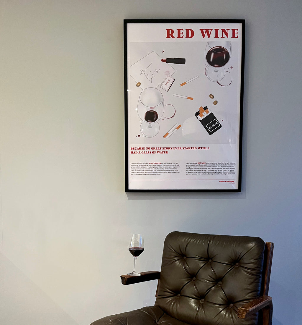 The Red Wine Poster