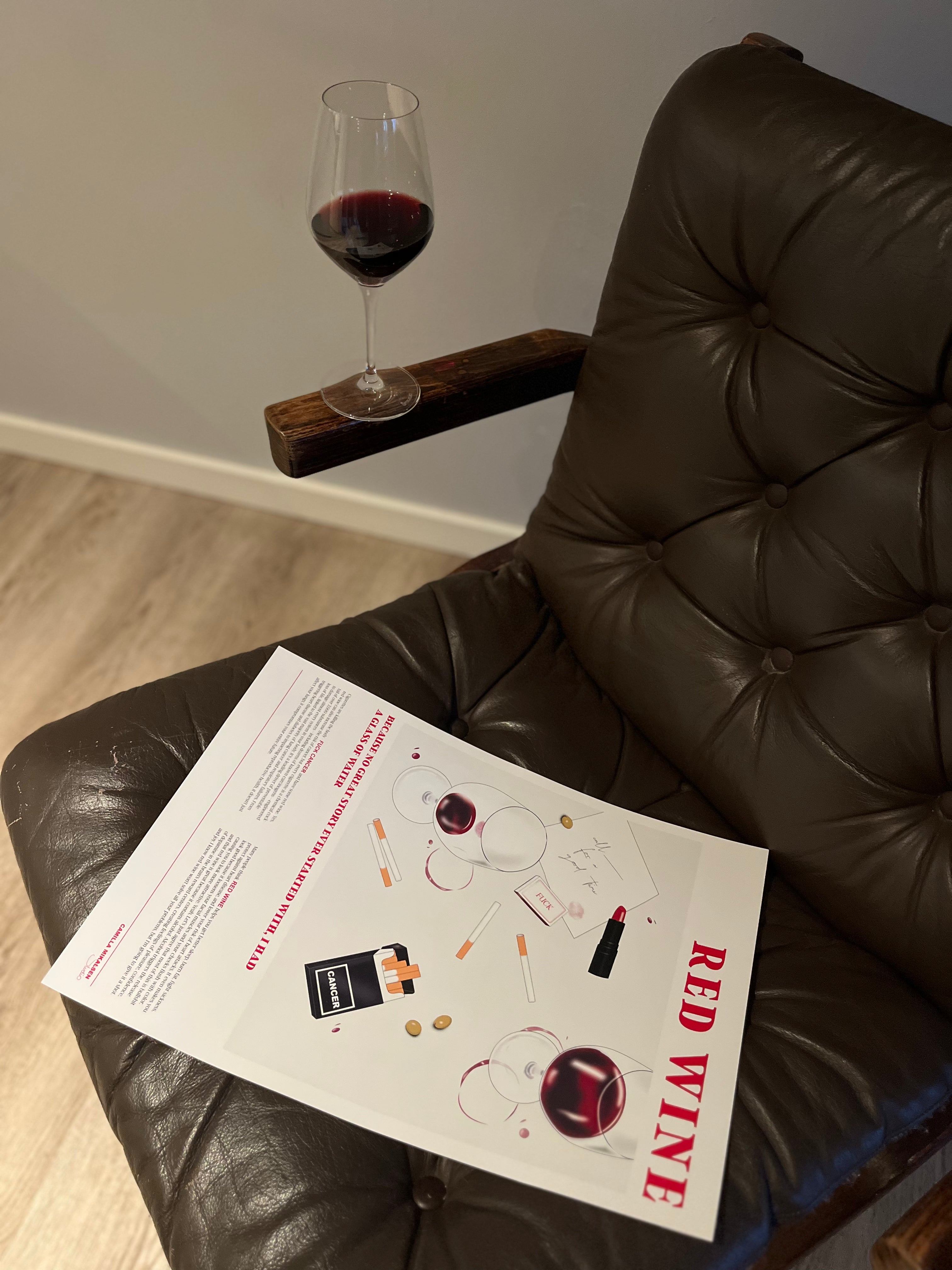 The Red Wine Poster
