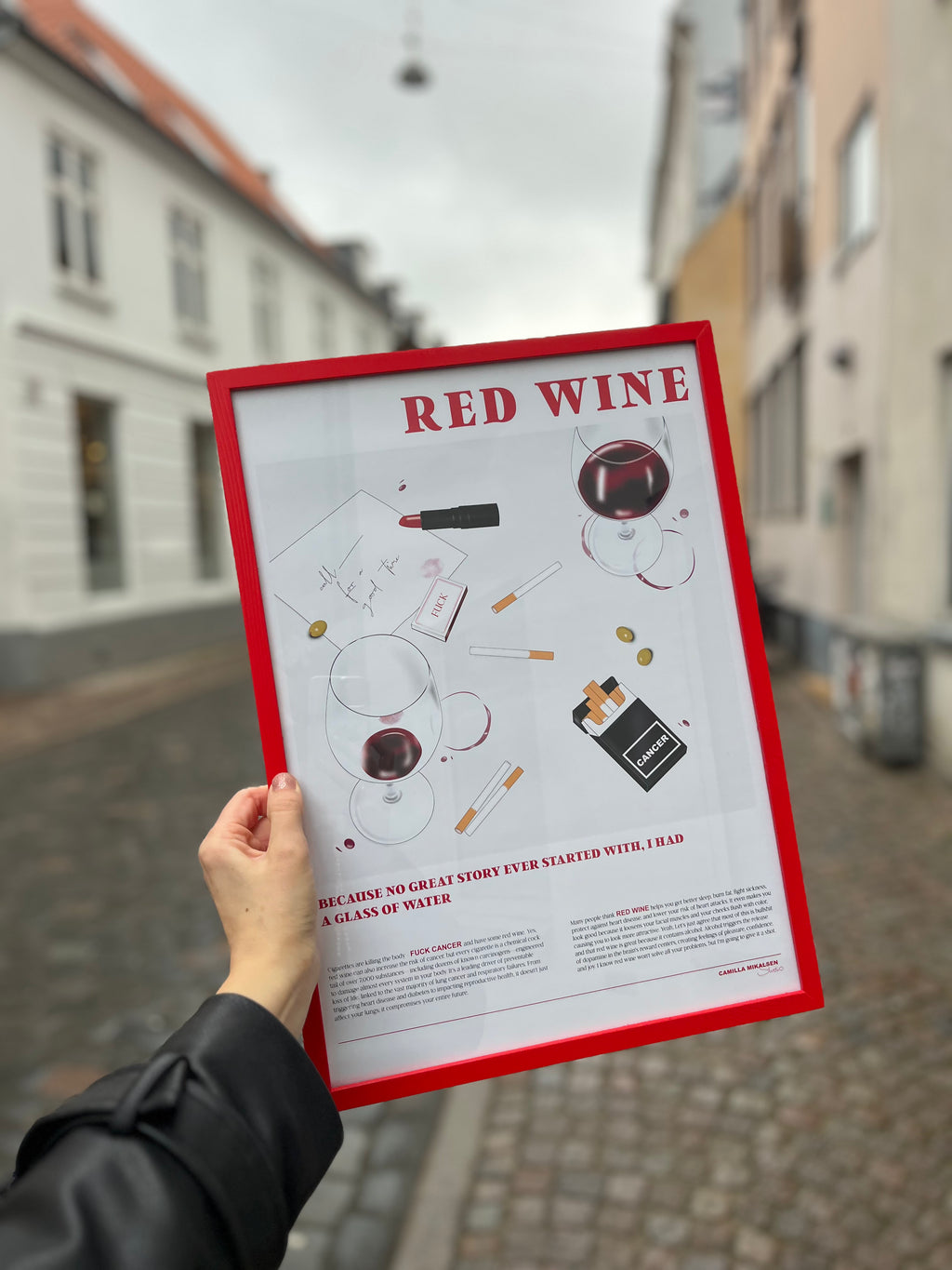 The Red Wine Poster