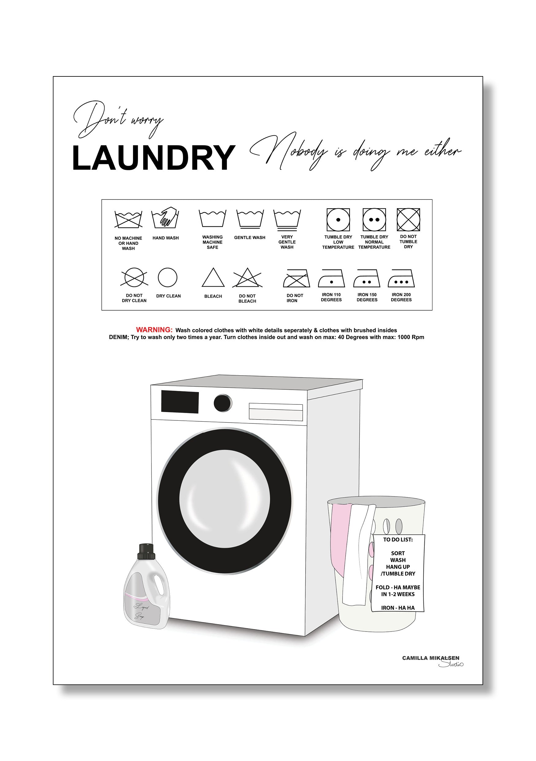 The Laundry Poster