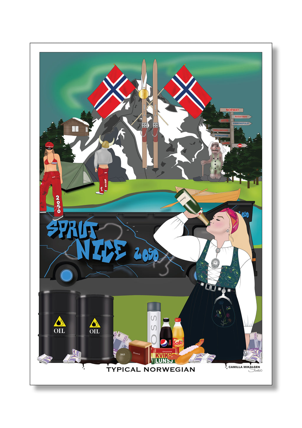 The Typical Norwegian Poster